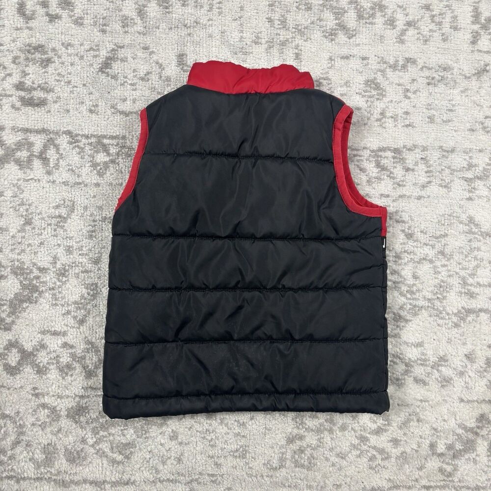 Lot 2X Jordan Puffer Vest Kids Sleeveless Jacket NBA Basketball Jumpman Size 2T - Picture 8 of 8